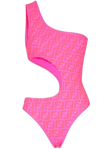 pink fendi one piece|Swimwear .